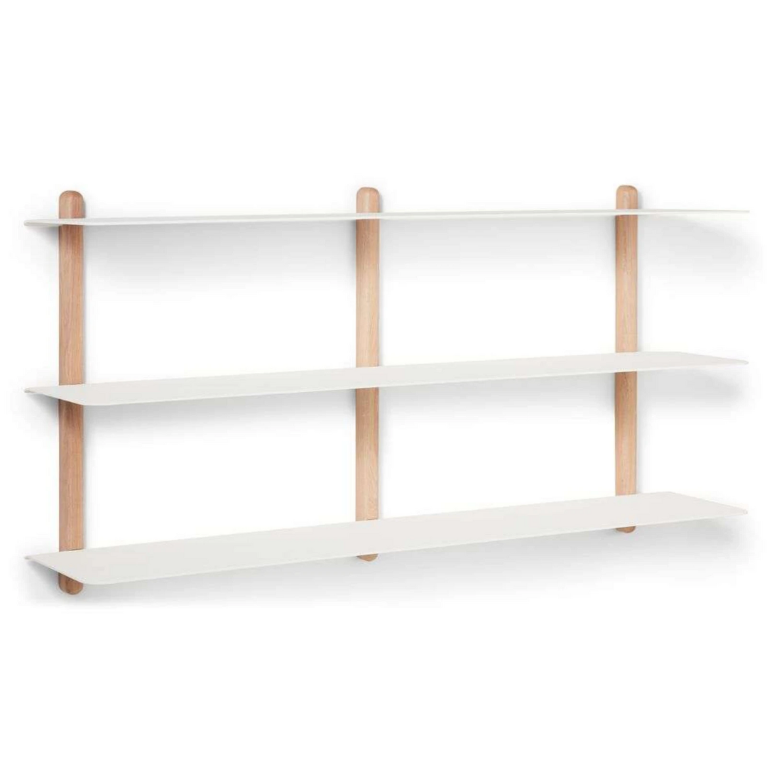 Gejst Nivo Wandregal Regal Wandbord D Large Eiche Hell Weiß Siehe Text/Foto B-Ware - 5712731201339