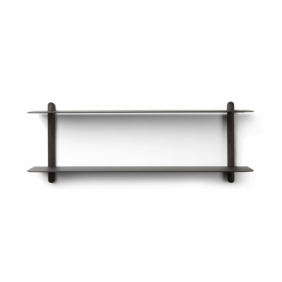Gejst Nivo Wandregal F Hängeregal Wandboard Regalbrett Regal Bücherregal Schwarz B-Ware - 5712731201506