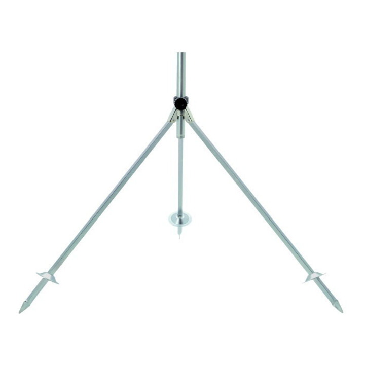 B-Ware Geka Kreisregner Dreibeinstativ V80 S Messing Höhenverstellbar 26m G3/4 Zoll