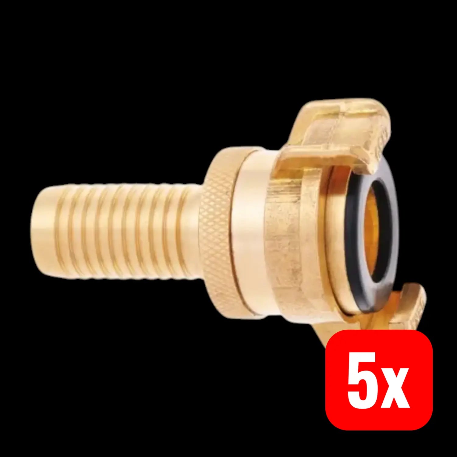 B-Ware Geka Schlauchstück Kupplung Verbindung Sh Wasseranschluss 19mm 3 4 Zoll 5 Stück - 4015933000368