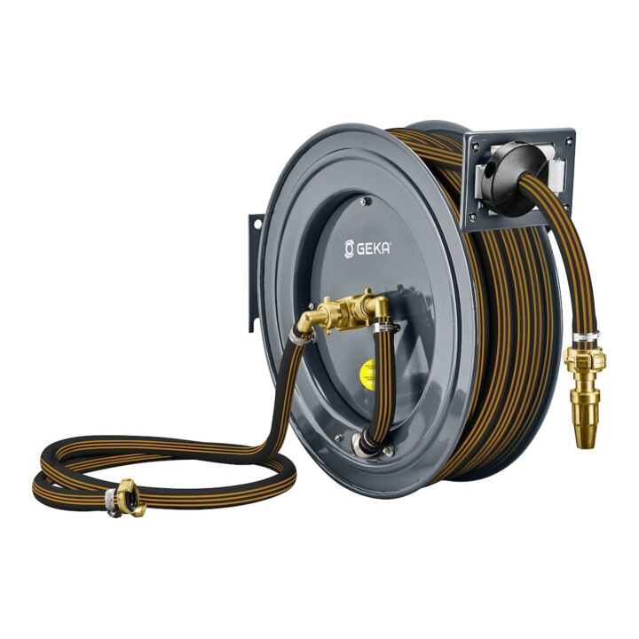 Geka Schlauchaufroller Aufwicklung 15m Epdm Schlauch Wandhalterung 3/4 Zoll  B-Ware - 4015933112924