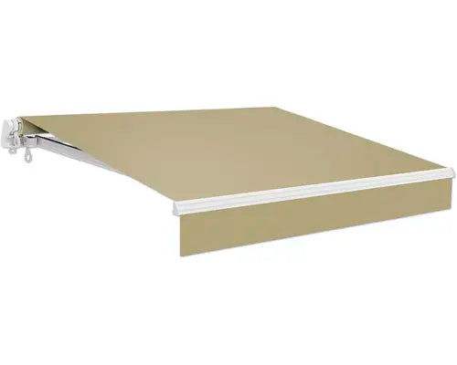 B-Ware Lotus Gelenkarm Markise Sonnenschutz Terrassenmarkise 4x3m Sand/Beige - 4306516433193