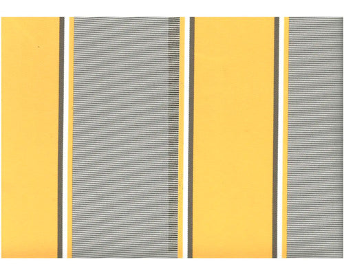 Gelenkarmmarkise Sonnenschutz Markise 5x3 Stoff gelb/grau Lotuseffekt RAL 9006 - 4306516433131