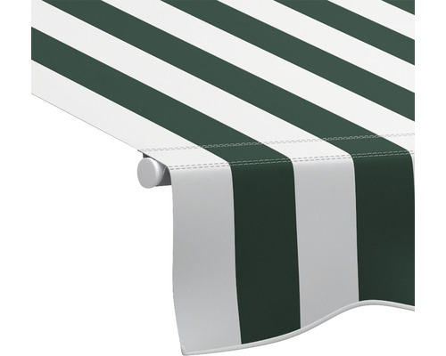 Gelenkarmmarkise Sonnenschutz Markise 3x2,5 Stoff Gestreift Grün Weiß Gestell  B-Ware - 4306516022274