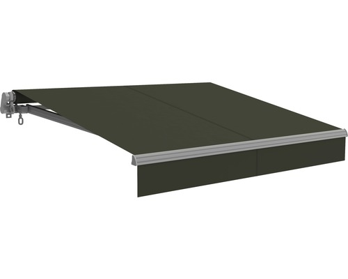 B-Ware Gelenkarmmarkise Sonnenschutz Markise 3x2,5 Stoff Uni Grau Lotuseffekt Gest809 - 4306517445768