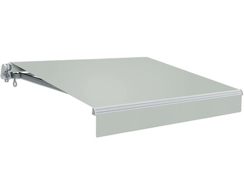 B-Ware Gelenkarmmarkise Sonnenschutz Markise 4x3 Stoff Hellgrau Lotuseffekt Gestell