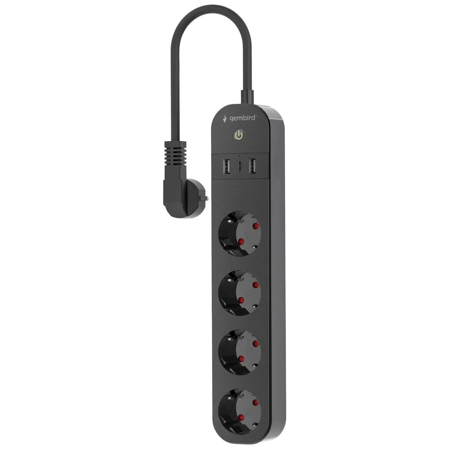 B-Ware Gembird Tsl Ps S4 U 01   Smart Power Steckdosenleiste   Wechselstrom 230 V   3680 - 8716309128407