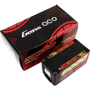 B-Ware Gens Ace Akkupack Batterie Li Po 6000m Ah 15.2 V 4 S2 P Redline Series Hardcase