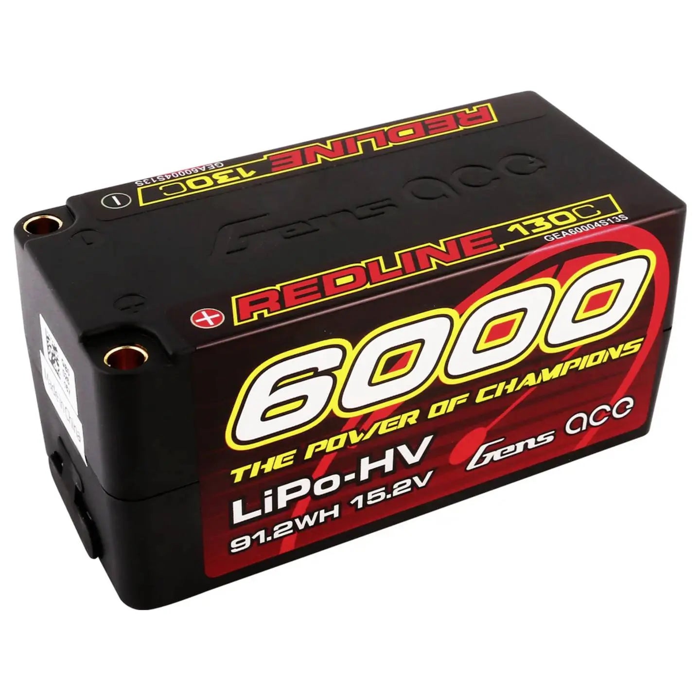 B-Ware Gens Ace Akkupack Batterie Li Po 6000m Ah 15.2 V 4 S2 P Redline Series Hardcase - 6928493307212