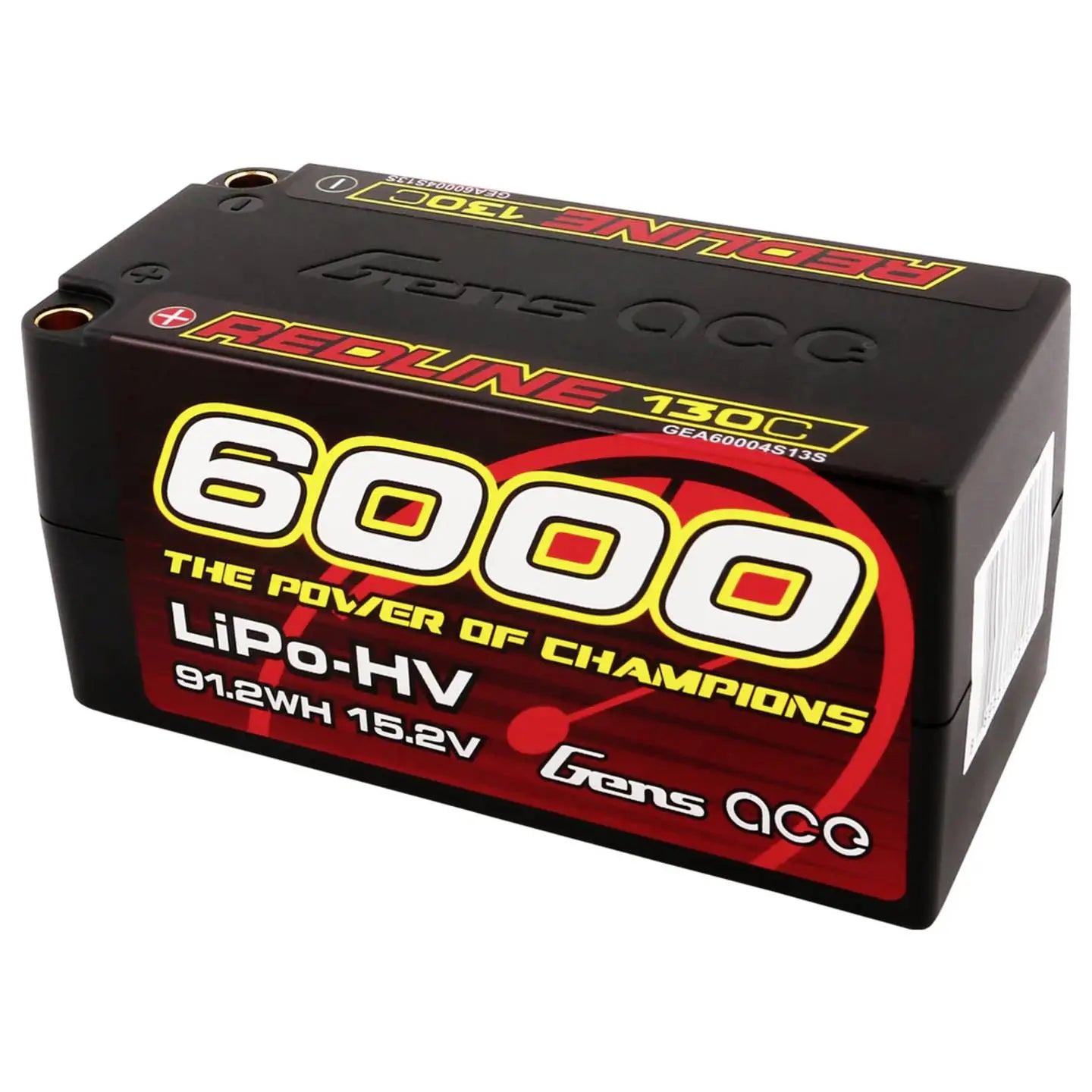 B-Ware Gens Ace Akkupack Batterie Li Po 6000m Ah 15.2 V 4 S2 P Redline Series Hardcase - 6928493307212