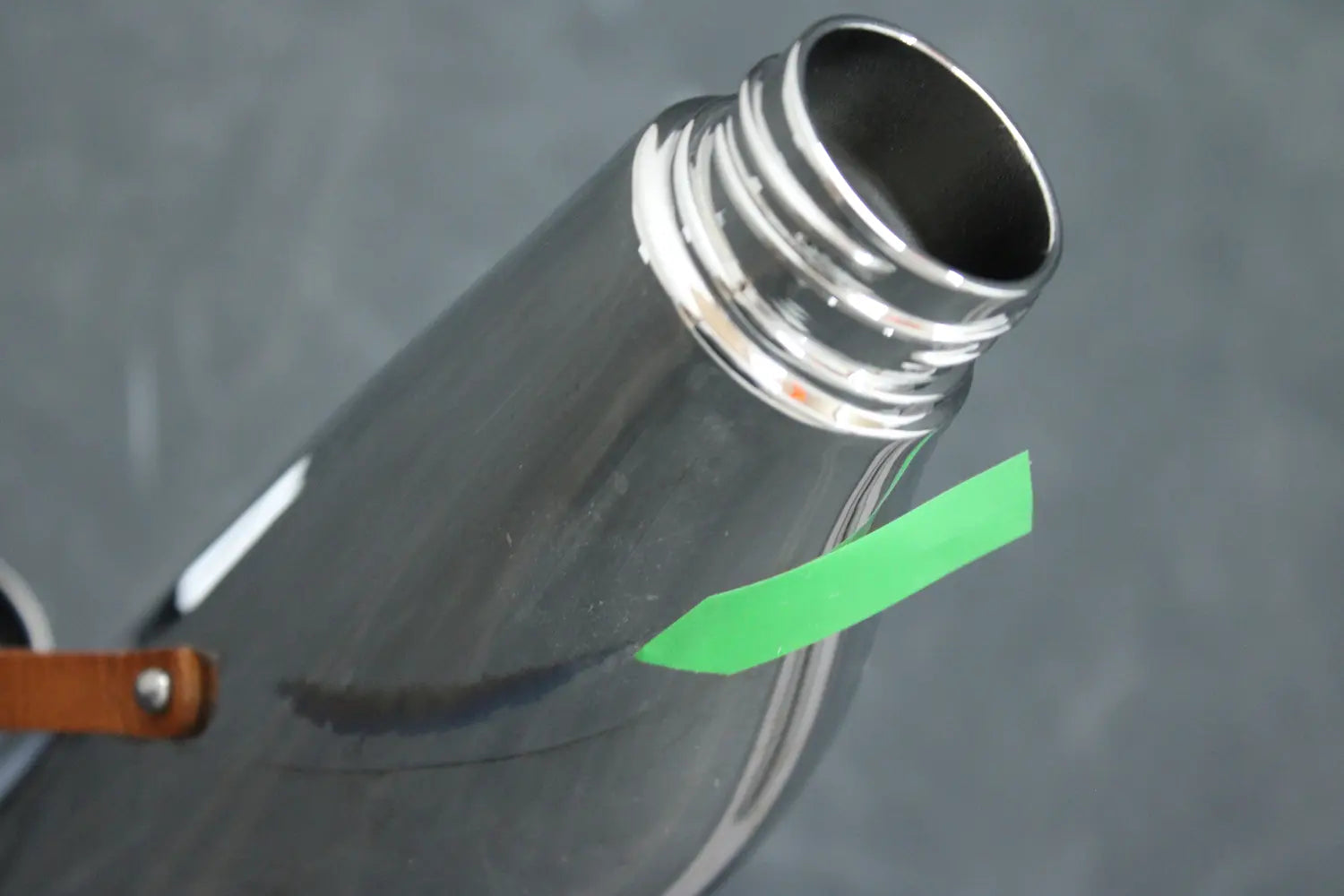 B-Ware Georg Jensen Trinkflasche Flasche Sky Edelstahl Lederband 500 Ml Siehe Text/Foto - 5713275209645