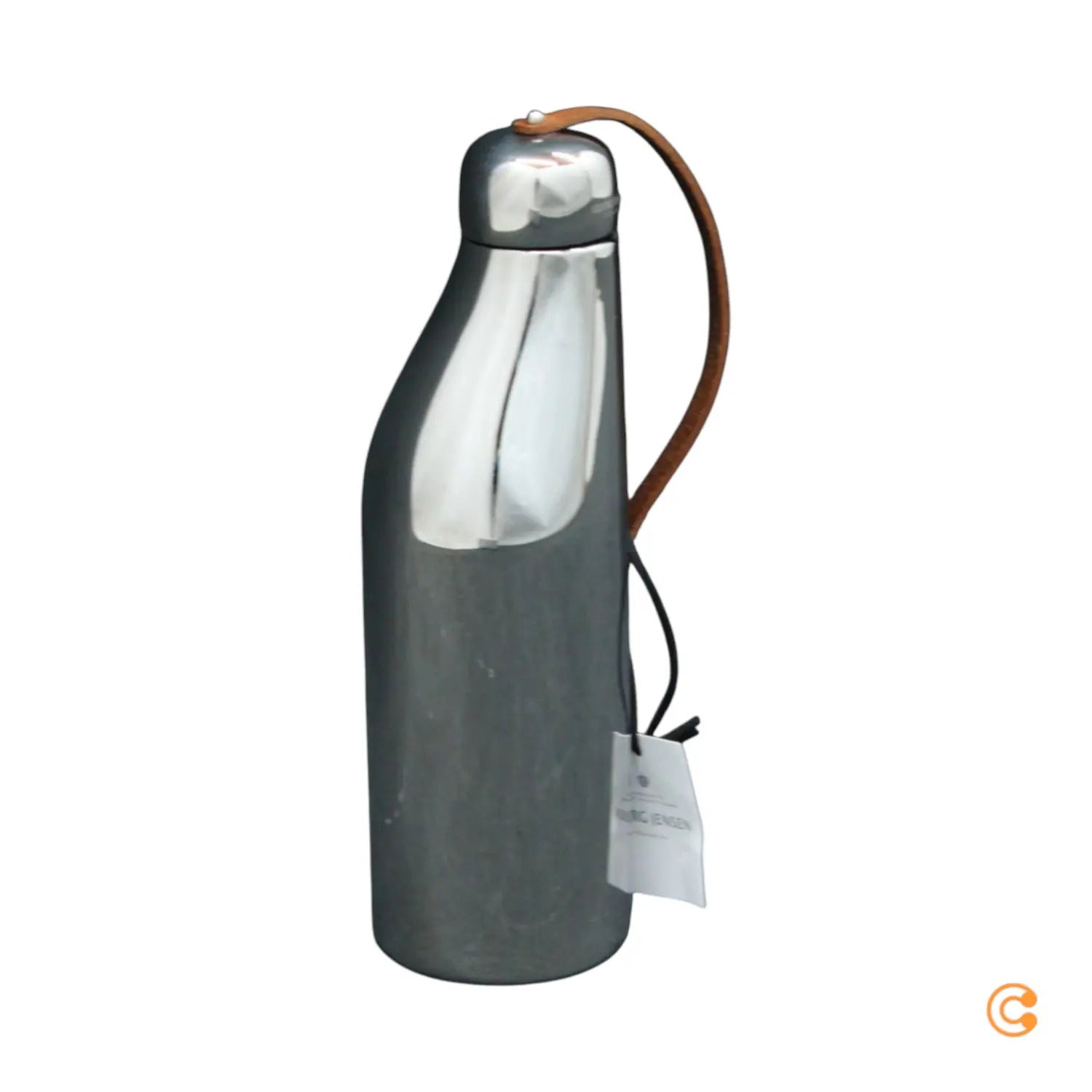 B-Ware Georg Jensen Trinkflasche Flasche Sky Edelstahl Lederband 500 Ml Siehe Text/Foto - 5713275209645