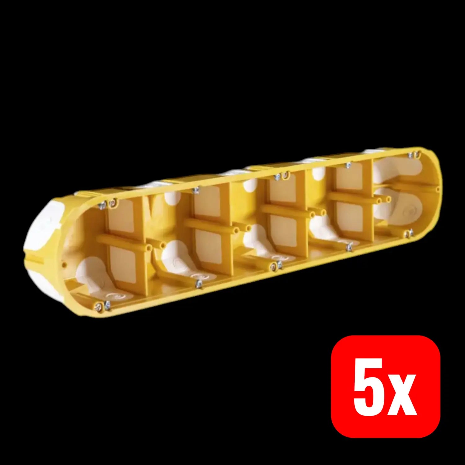 B-Ware Kopos Gerätedose Gerätedose 5 Fach Hohlwanddose Hohlwand Gerätedose 5 Stück - 8595568934246