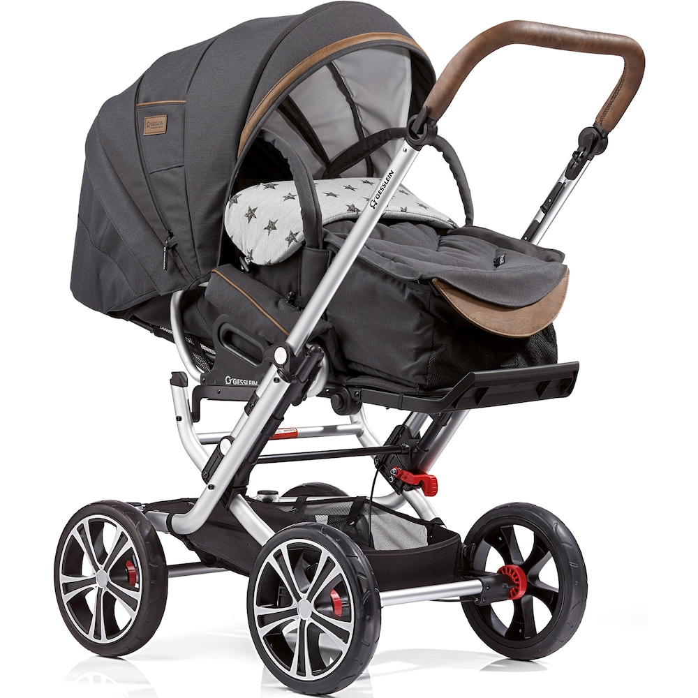 Gesslein F10 Air+ Kombi Kinderwagen Buggy Kinderwagen Babywagen Klappbar B-Ware