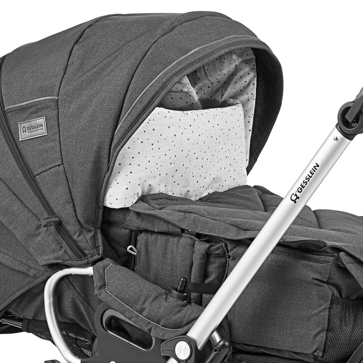 Gesslein F10 Air+ Kombi Kinderwagen Buggy Kinderwagen Babywagen Klappbar B-Ware