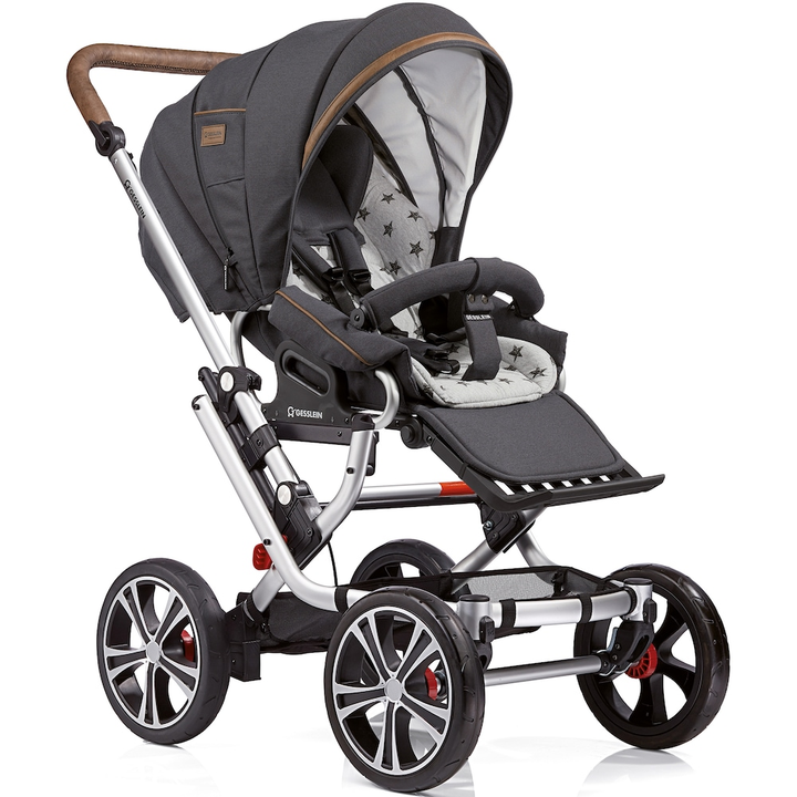 Gesslein F10 Air+ Kombi Kinderwagen Buggy Kinderwagen Babywagen Klappbar B-Ware