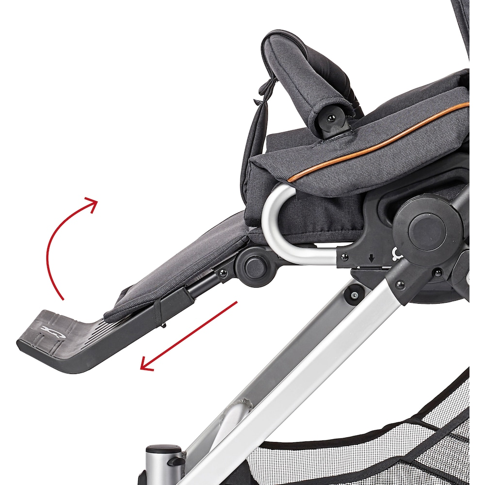 Gesslein F10 Air+ Kombi Kinderwagen Buggy Kinderwagen Babywagen Klappbar B-Ware