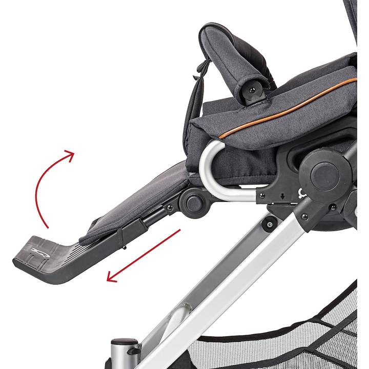 Gesslein F10 Air+ Kombi Kinderwagen Buggy Kinderwagen Babywagen Klappbar B-Ware