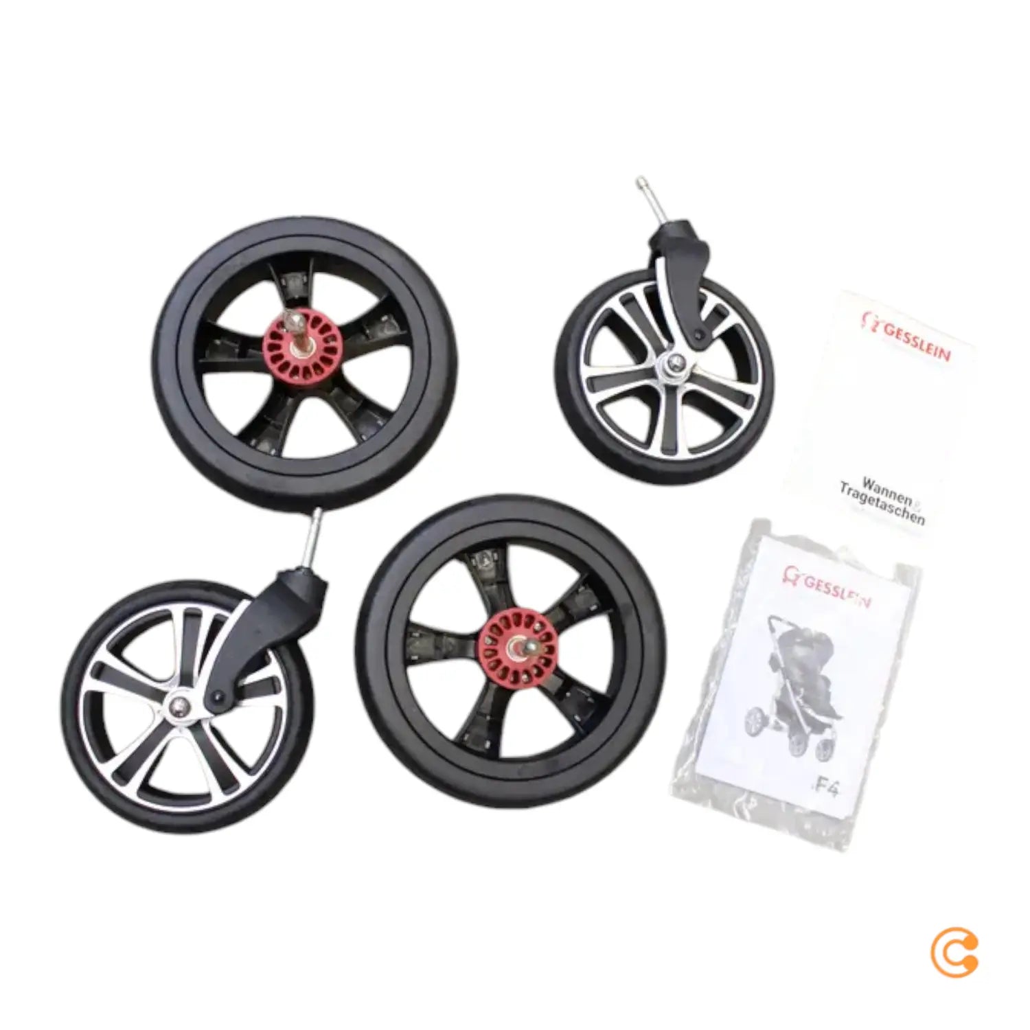 B-Ware Gesslein F10 Air+ Kombi Kinderwagen Buggy Kinderwagen Babywagen Siehe Text/Foto - 4251388716618