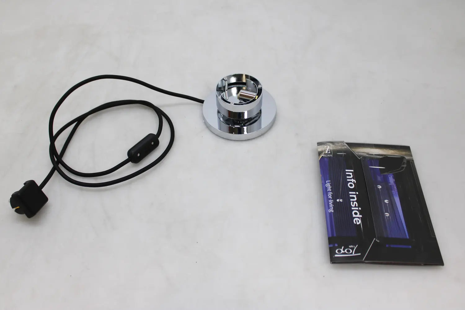 B-Ware Top Light Tischleuchte Tischstrahler Spot Puk Mini Gestell Chrom G9 Led Lampe