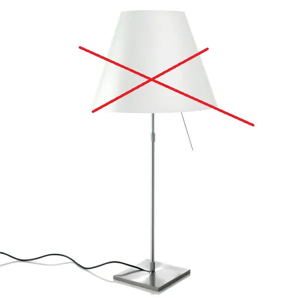 B-Ware Luceplan Stehlampe Stehleuchte Leuchte Costanza Sensor Dimmer Siehe Text/Foto - 8032706716710