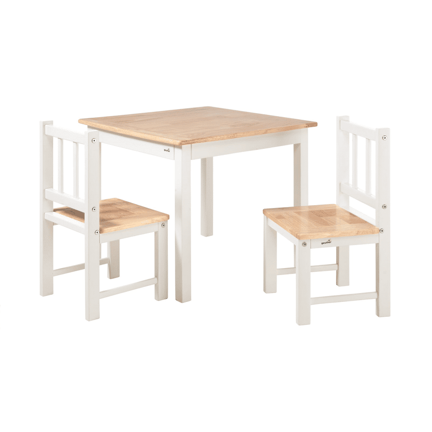 B-Ware Geuther Activity Sitzgruppe Kindersitzgruppe Kindertisch Kinderstühle Holzoptik