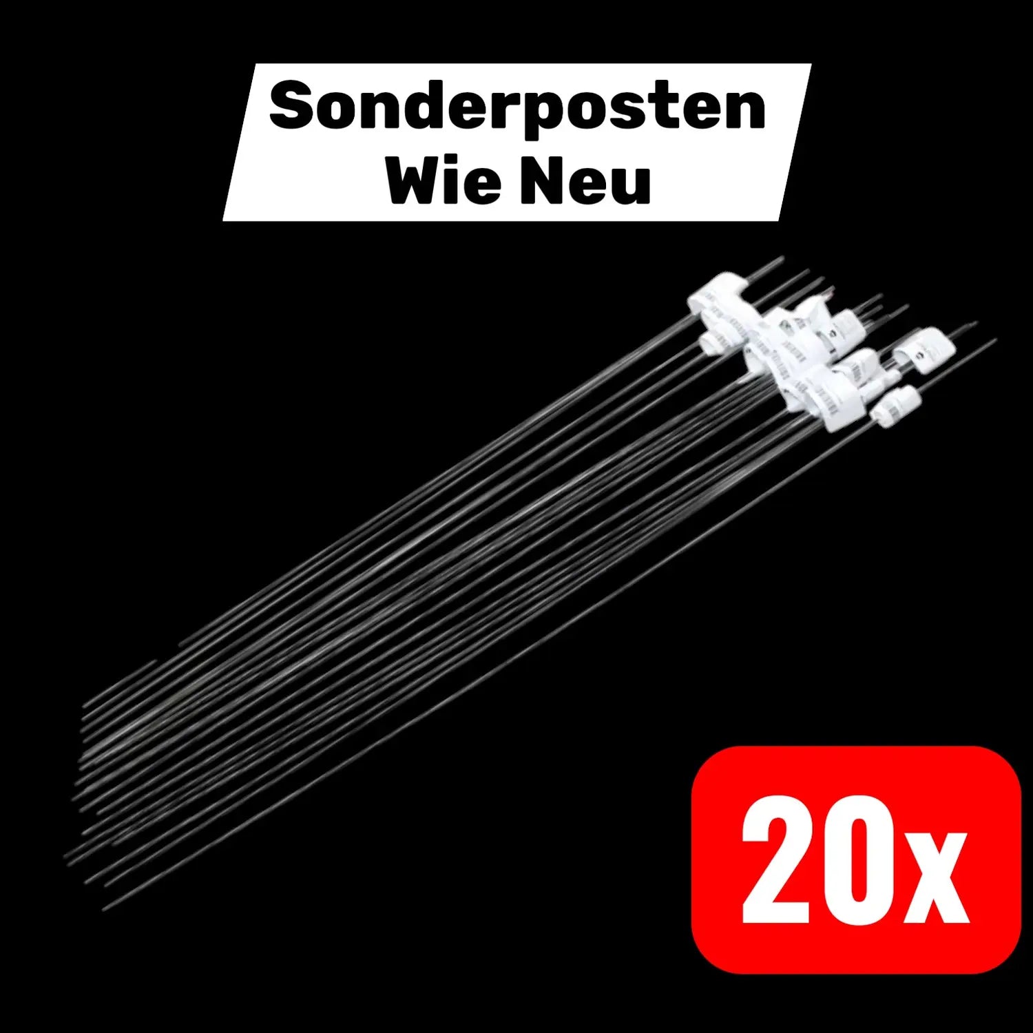 B-Ware Toolcraft 134686 Gewindestange Din975 Stahl Stab M3 1000 Mm Stahl 20 Stück - 4053199189106