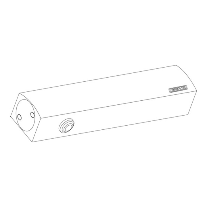 Geze Türschließer Oben Türschließer Ts 5000 L Bandgegenseite Silber B-Ware