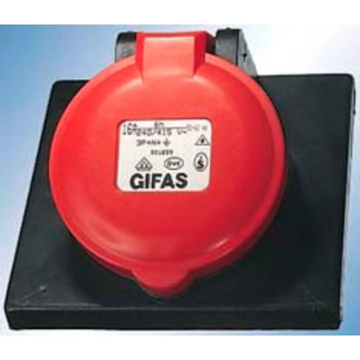 B-Ware Gifas Electric Cee Wandsteckdose Einbaudose Steckdose Rot 16 A 5polig 400 V 1 St - 4251401404065