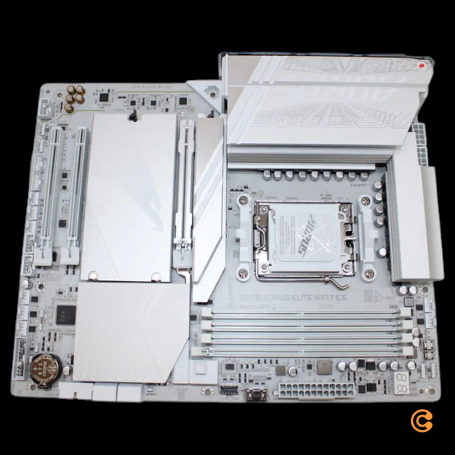 C-Ware Gigabyte Aorus Elite Wifi7 Ice Amd X870 So.Am5 Ddr5 Mainboard Siehe Text/Foto - 4719331864682