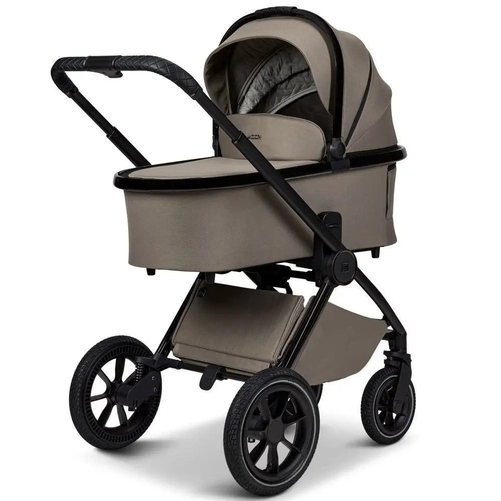 B-Ware Moon Gio Plus Mud Black Chrome 2in1 Set Babywagen Kinderwagen Komplettset - 2000583524340