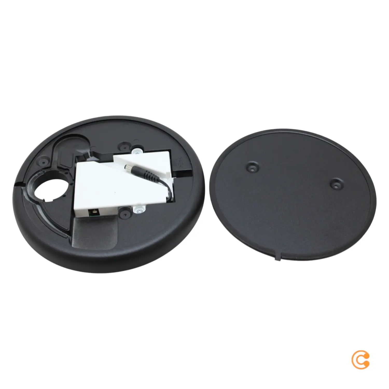 B-Ware Glamox Fuß Für Tischleuchte Basis Motus Flat Induktion Schwarz Lampenfuß 3kg - 7040670285188