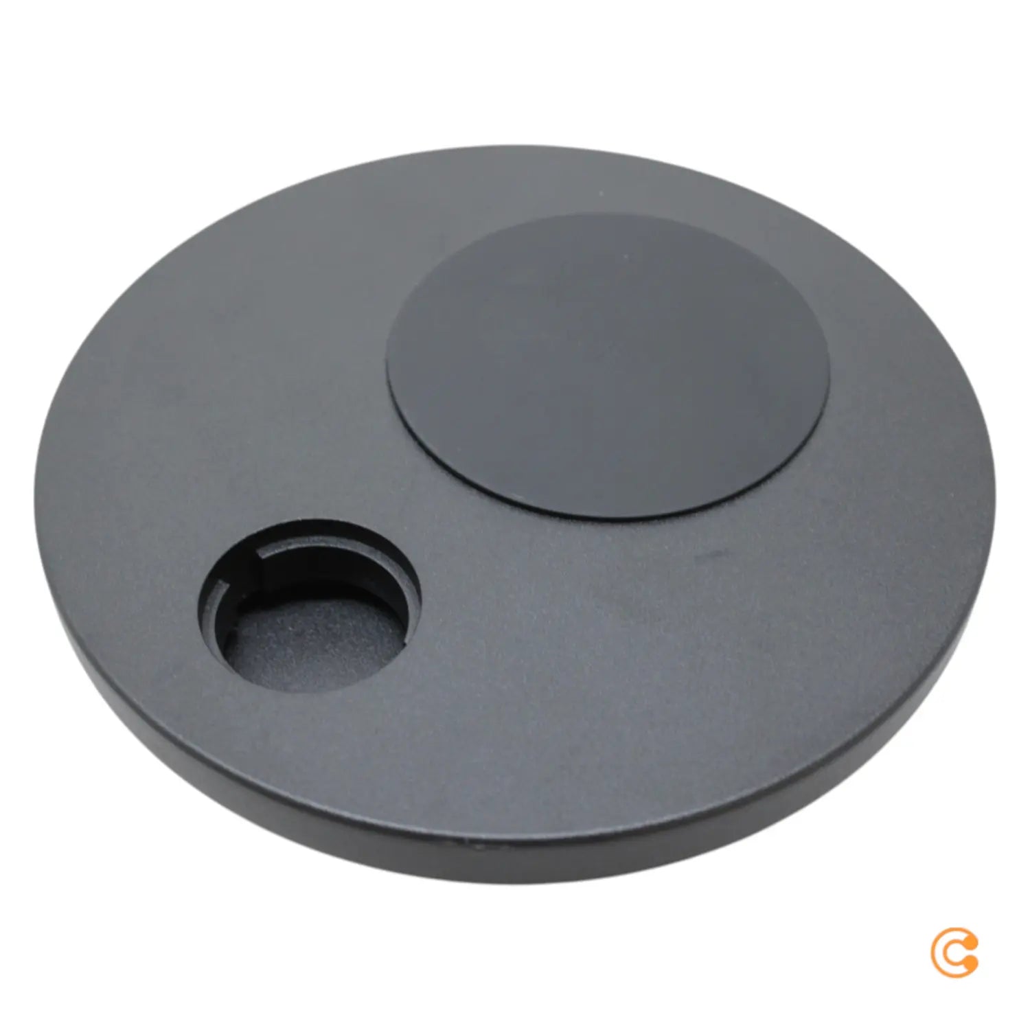 B-Ware Glamox Fuß Für Tischleuchte Basis Motus Flat Induktion Schwarz Lampenfuß 3kg - 7040670285188