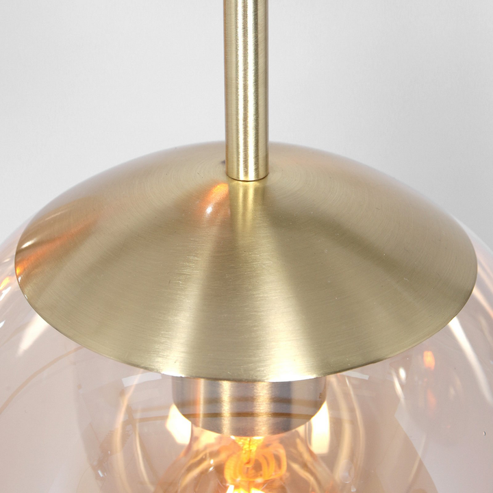 Steinhauer Glas Hängeleuchte Bollique Hängelampe Deckenlampe Lampe Leuchte 5 Fl. B-Ware - 8712746166439