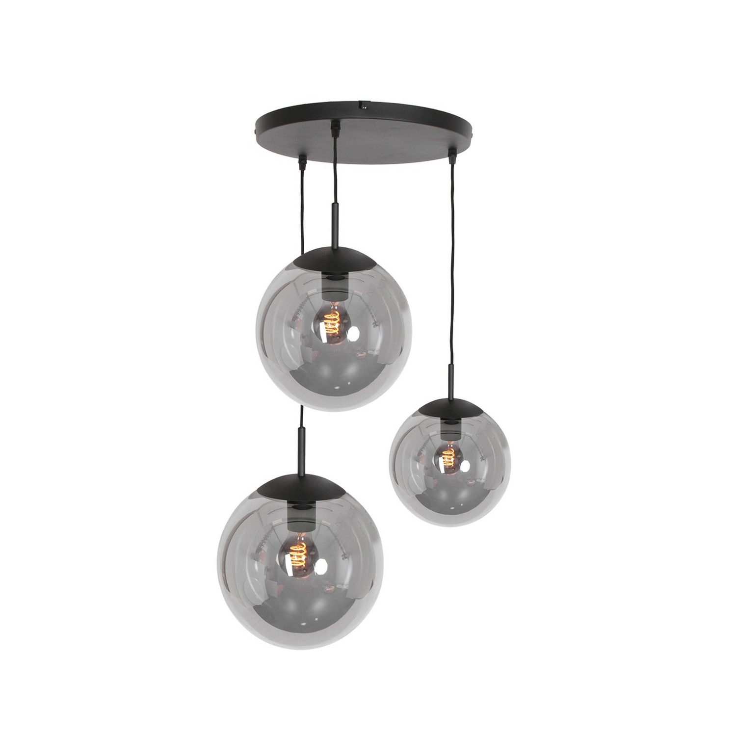 B-Ware Steinhauer Glas Hängeleuchte Bollique Hängelampe Deckenlampe Lampe Leuchte 3 860 - 8712746147117