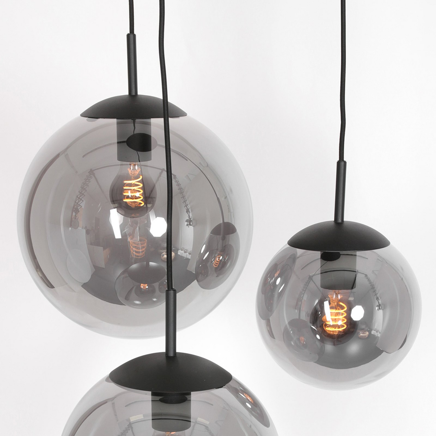 B-Ware Steinhauer Glas Hängeleuchte Bollique Hängelampe Deckenlampe Lampe Leuchte 3 860 - 8712746147117