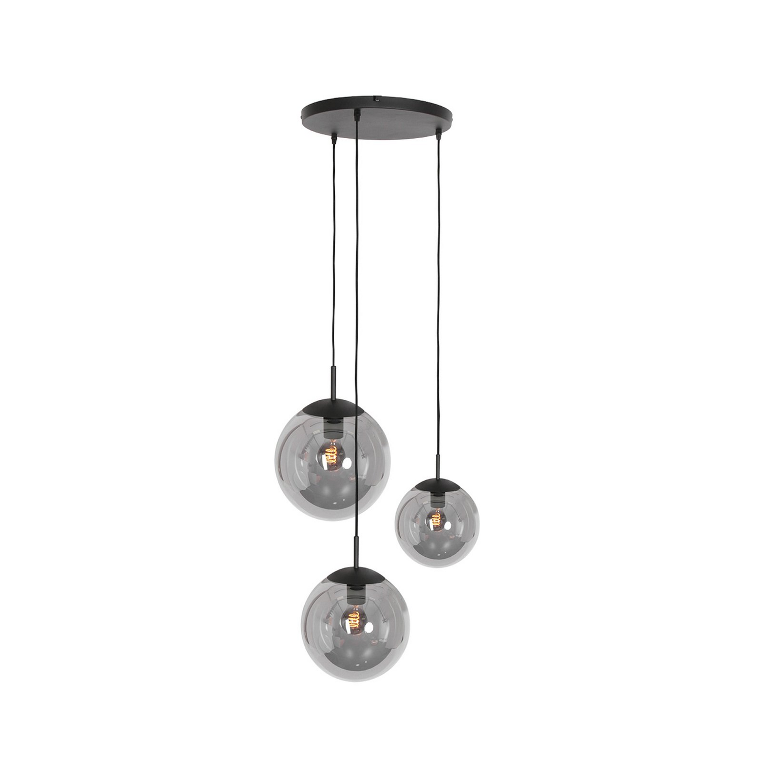 B-Ware Steinhauer Glas Hängeleuchte Bollique Hängelampe Deckenlampe Lampe Leuchte 3 860 - 8712746147117