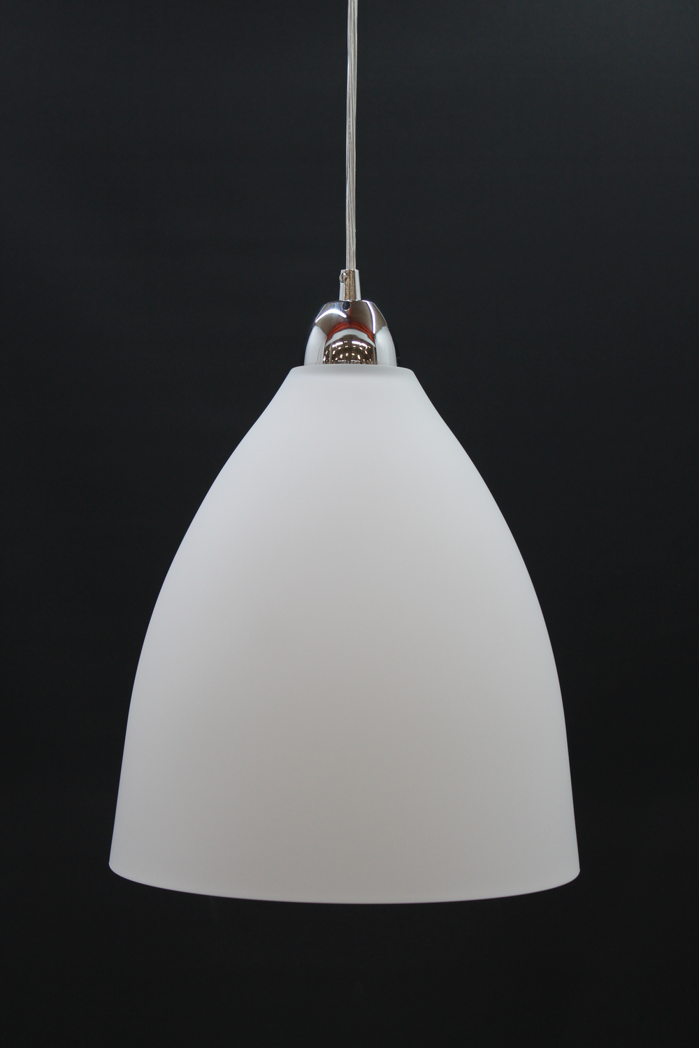 B-Ware Fabas Luce Glas Hängeleuchte Hängeleuchte Lampe Leuchte Provenza 27cm Weiß 75 W E - 8019282022664