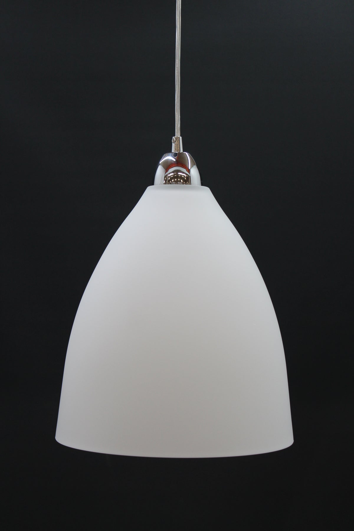 Fabas Luce Glas-Hängeleuchte Hängeleuchte Lampe Leuchte PROVENZA 27cm weiß 75W E - 8019282022664
