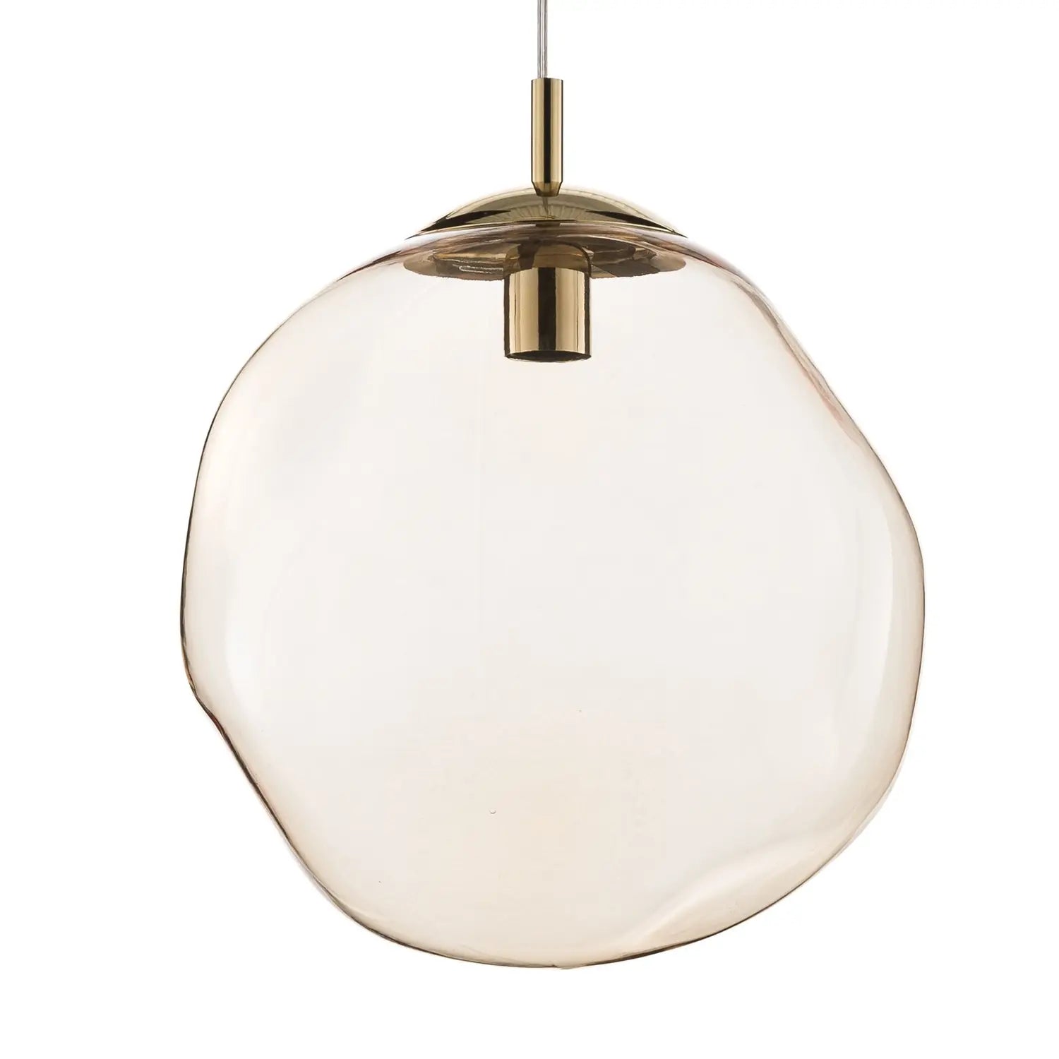 B-Ware Euluna Glas Hängeleuchte Sol Deckenlampe Leuchte E27 Glas Gold Siehe Text - 5901780542610