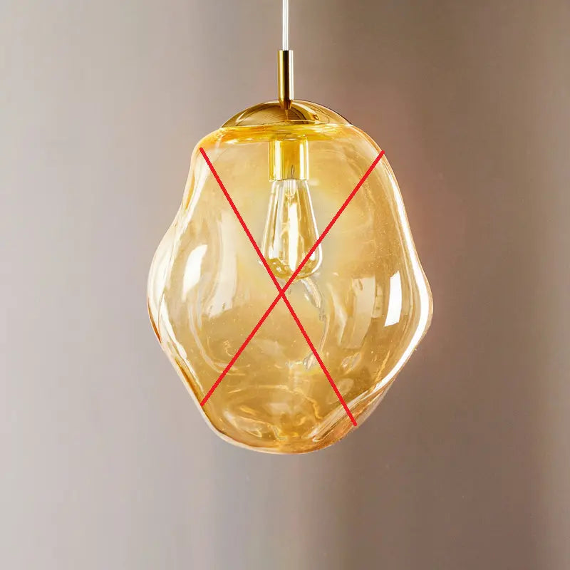 B-Ware Euluna Glas Hängeleuchte Sol Deckenlampe Lampe Leuchte E27 Glas Siehe Text/F393 - 5901780542610