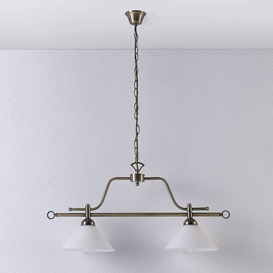 B-Ware Lindby Glas Pendelleuchte Otis Deckenlampe Hängeleuchte Deko Wohnzimmerleuchte  - 4251096525069