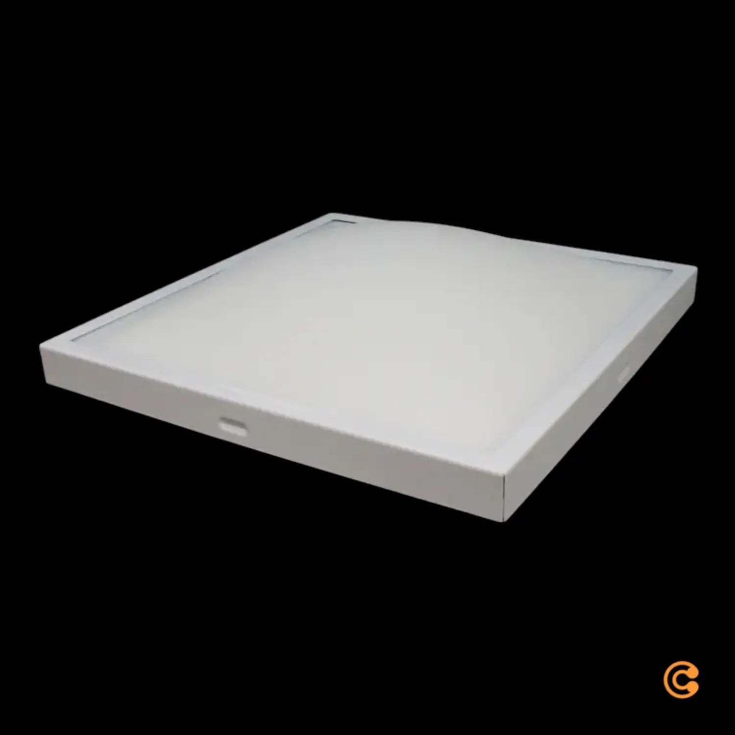 B-Ware Fabas Luce Wandleuchte Deckenleuchte Lampe Osaka Flach Glas Weiß 30 Cm - 8019282022275