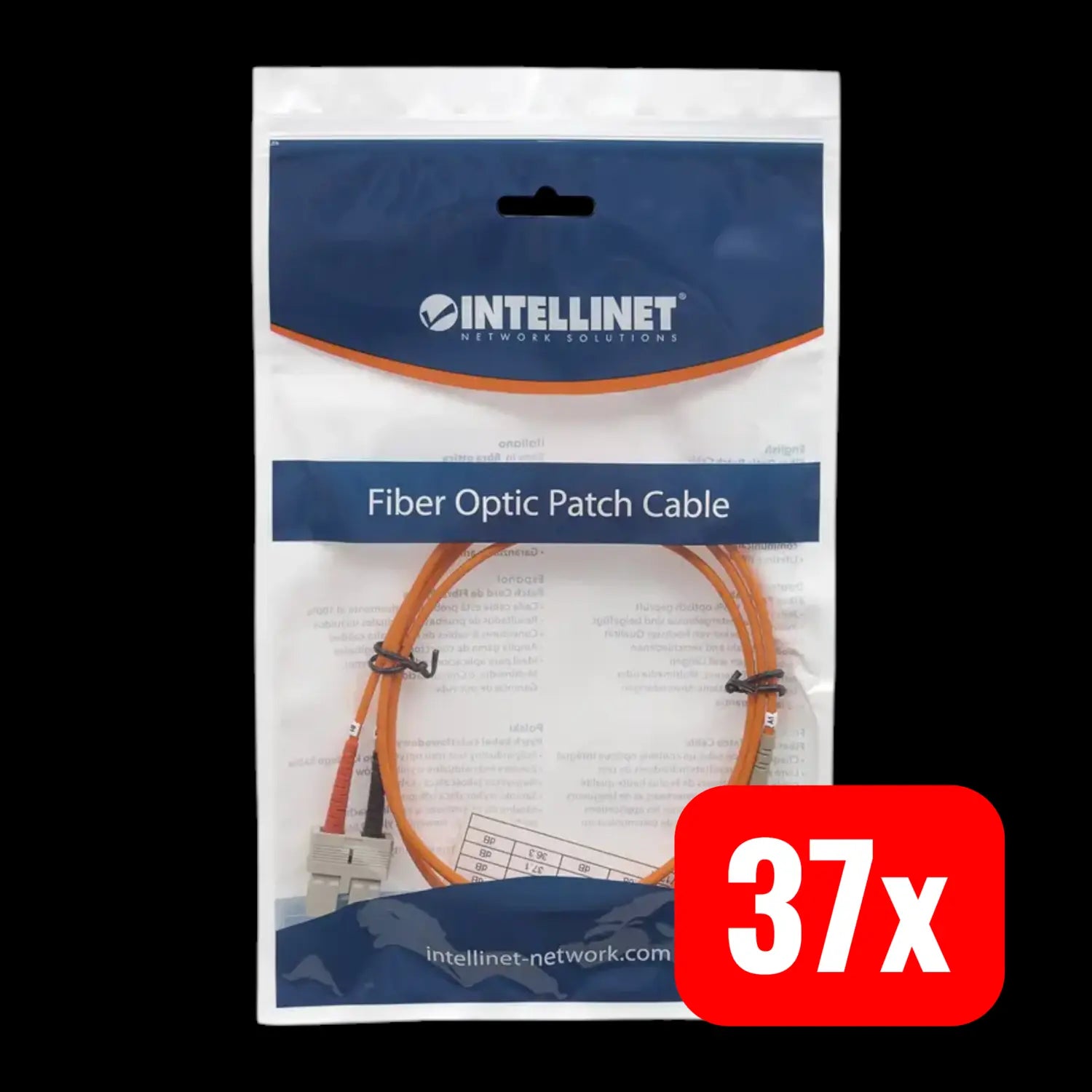 B-Ware Intellinet Glasfaser Anschlusskabel Anschluss Kabel Steckverbinder 37 Stück - 766623471268