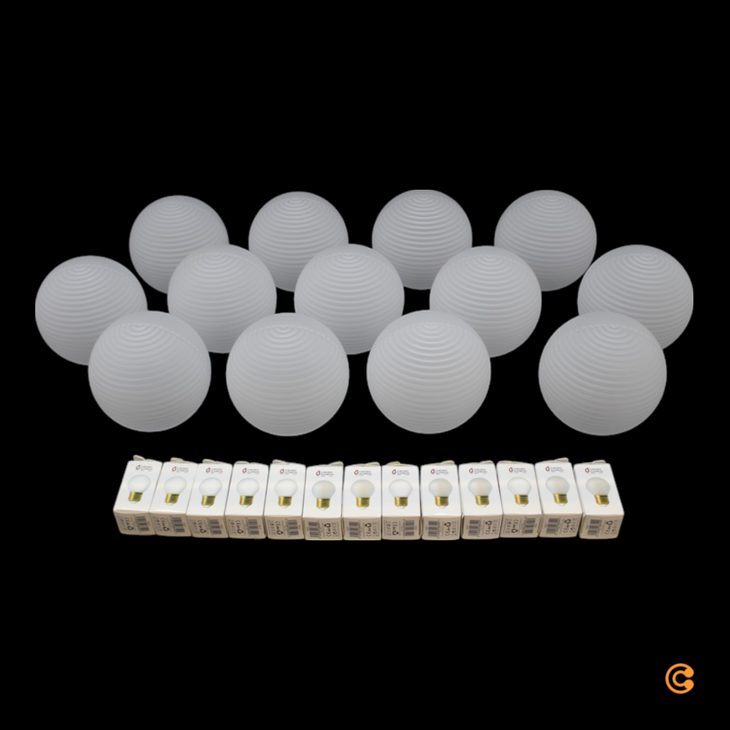 Stellar Grape Big Stehleuchte Pulpo Ersatzschirm Baldachin Mit Glühbirnen Lampe B-Ware - 1