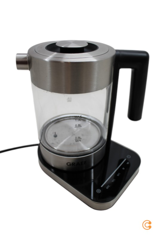 Graef Wk350 Wasserkocher Schnurlos Edelstahl Warmhaltefunktion Siehe Text/Foto B-Ware - 4001627029517