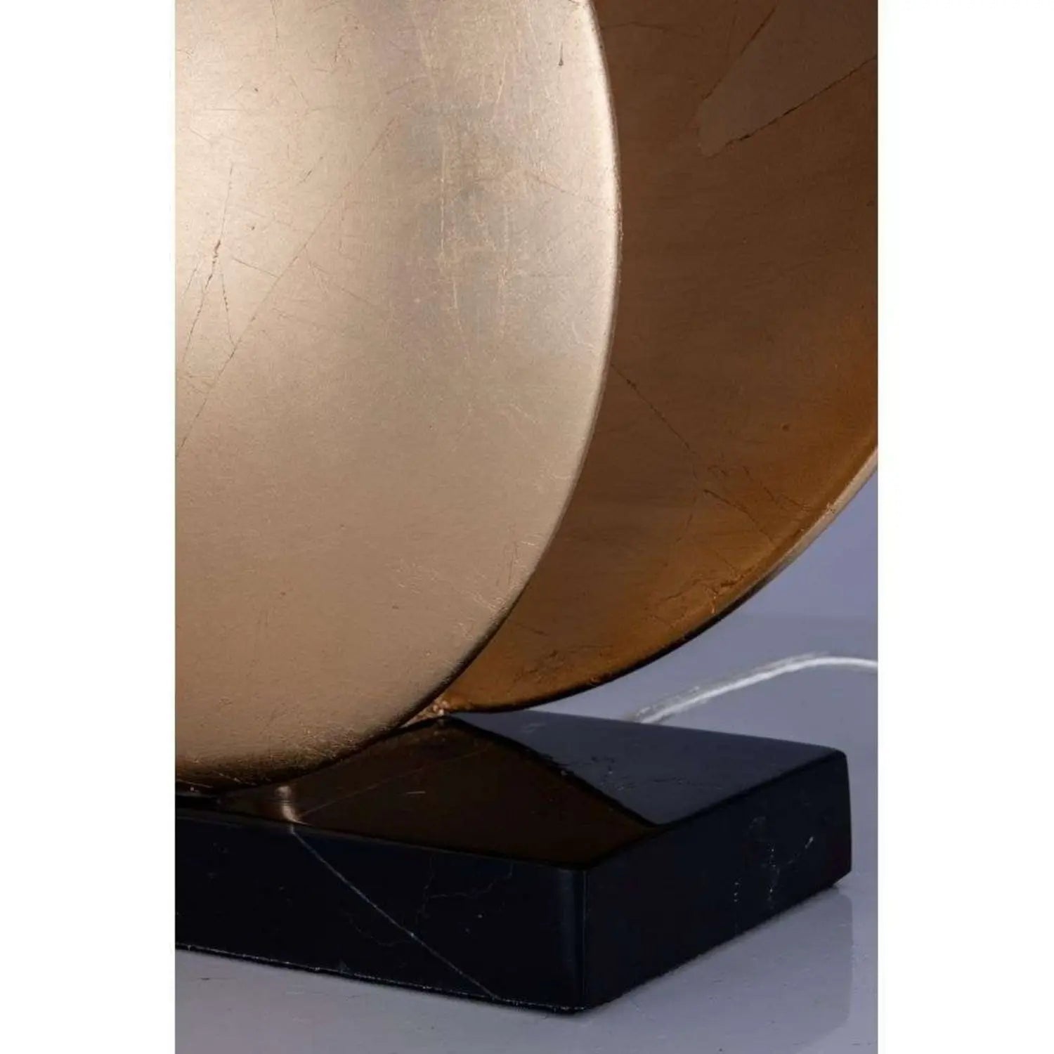 B-Ware Globen Lighting Tischlampe Leuchte Orbit Messing Eisen Marmor H32cm Siehe Text - 7319432208506