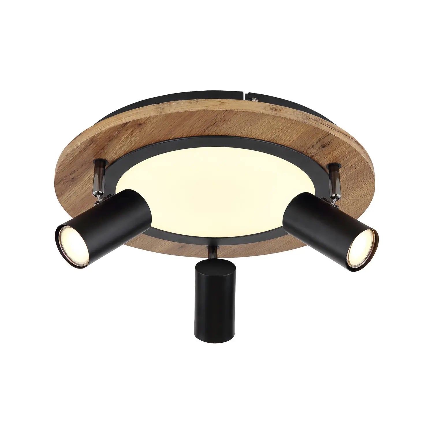 B-Ware Globo Kassu Deckenleuchte Lampe Holzdesign Deckenbeleuchtung ø 40cm Wohnzimmer - 9007371439508