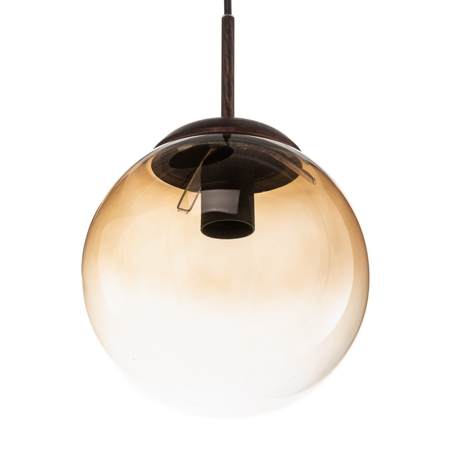 B-Ware Globo Glas Hängeleuchte Varus Hängelampe Lampe Leuchte Amber 3 Flmg E27 ø 51853