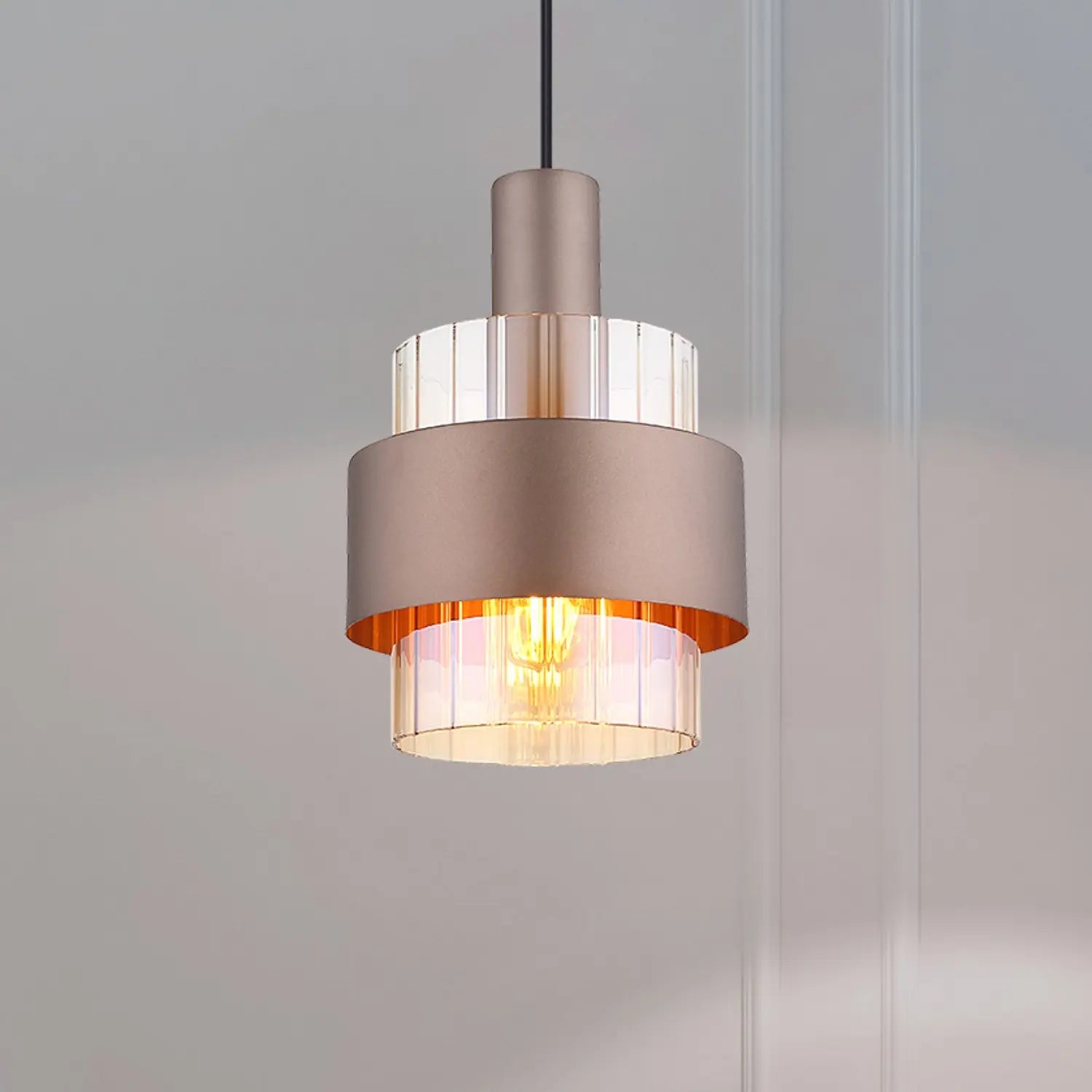 B-Ware Globo Hängelampe Milley Deckenleuchte Lampe Bronzefarben Metall 19 Cm - 9007371462674